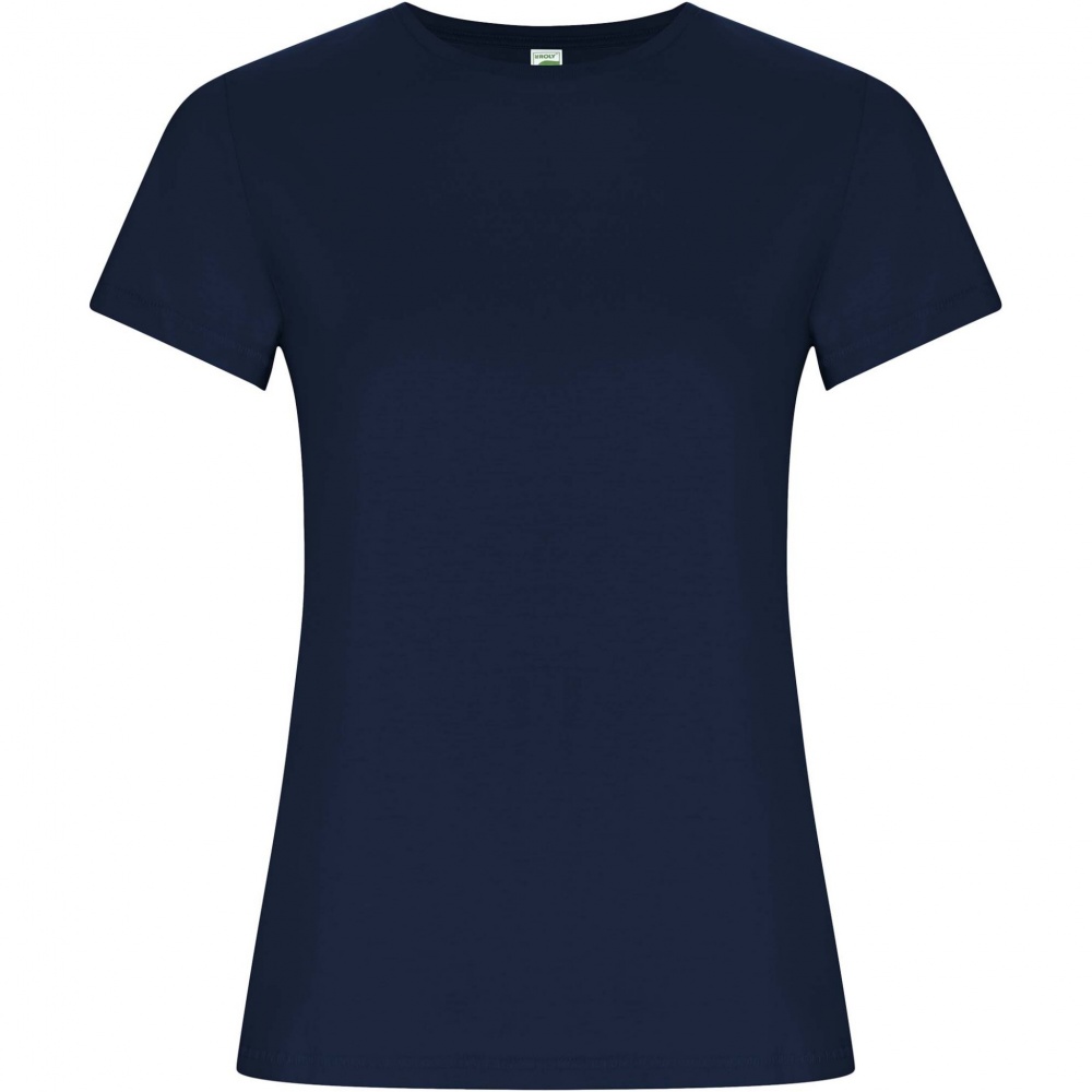Logo trade promotional merchandise image of: Golden short sleeve women's t-shirt