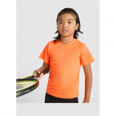 Logotrade promotional item picture of: Montecarlo short sleeve kids sports t-shirt
