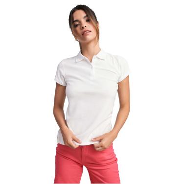 Logo trade business gifts image of: Prince short sleeve women's polo