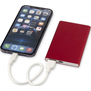 Logotrade promotional giveaways photo of: Pep 4000 mAh Type-C recycled aluminium power bank 