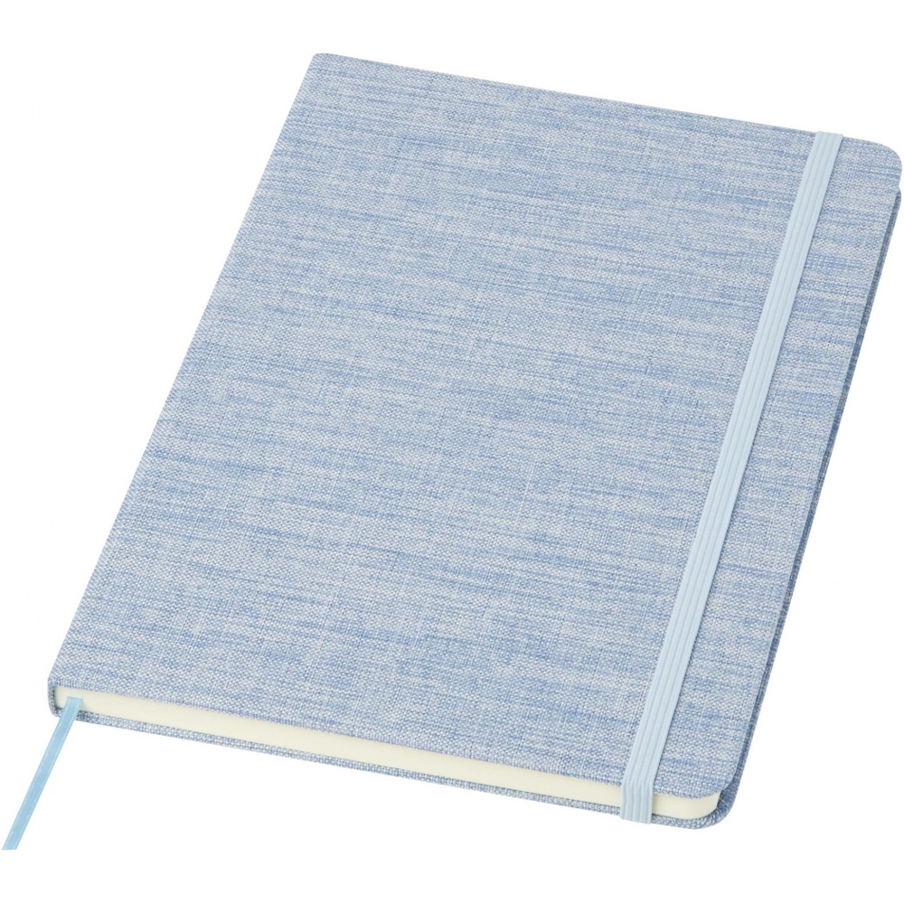 Logo trade corporate gifts image of: Ramona A5 cotton notebook