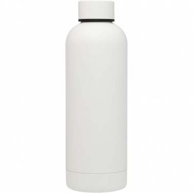 Logo trade business gifts image of: Spring 500 ml RCS certified recycled stainless steel copper vacuum insulated bottle
