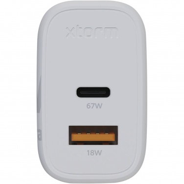 Logotrade corporate gifts photo of: Xtorm XEC067 GaN² Ultra 67W wall charger