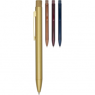 Logotrade promotional gift picture of: Beatriz recycled brass ballpoint pen