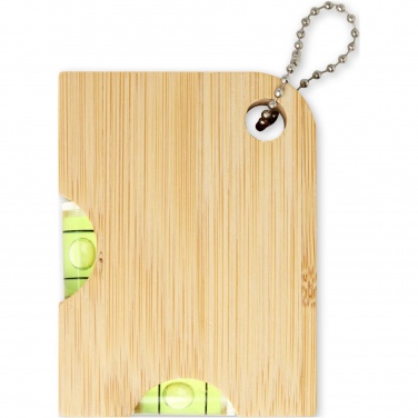 Logotrade promotional gift picture of: Levo bamboo bottle opener with level 
