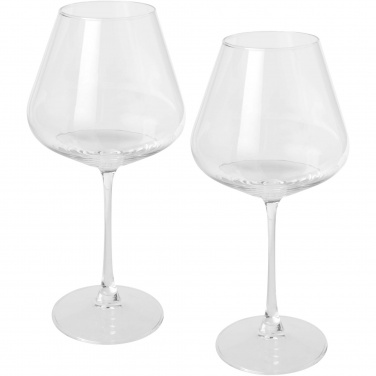 Logo trade advertising products image of: Rosso 2-piece wine glass set 