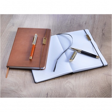 Logo trade promotional items picture of: Legato A5 notebook and rollerball pen set 