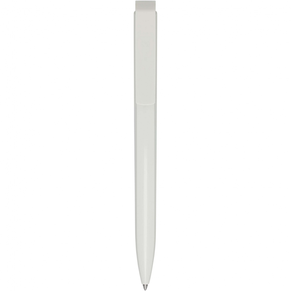 Logo trade promotional merchandise picture of: Lucia recycled plastic ballpoint pen