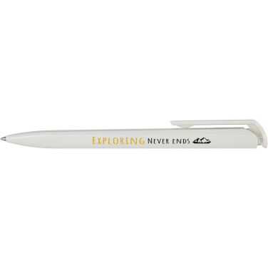 Logo trade advertising products image of: Lucia recycled plastic ballpoint pen