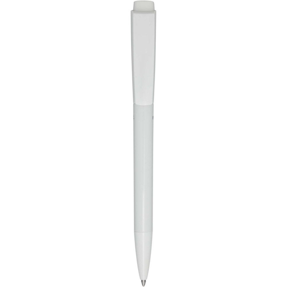 Logo trade promotional merchandise photo of: Martha recycled plastic ballpoint pen