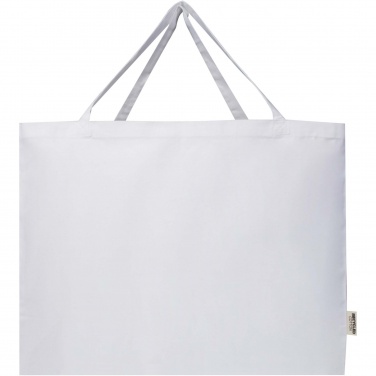 Logo trade promotional gifts picture of: Odessa 220 g/m² GRS recycled cotton large tote bag