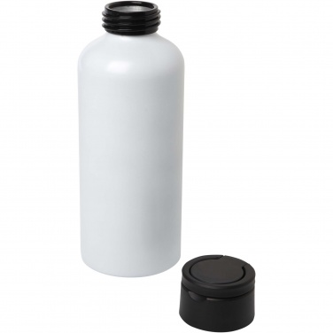 Logo trade corporate gift photo of: Trinity 600 ml RCS certified recycled aluminium water bottle with RPET lid
