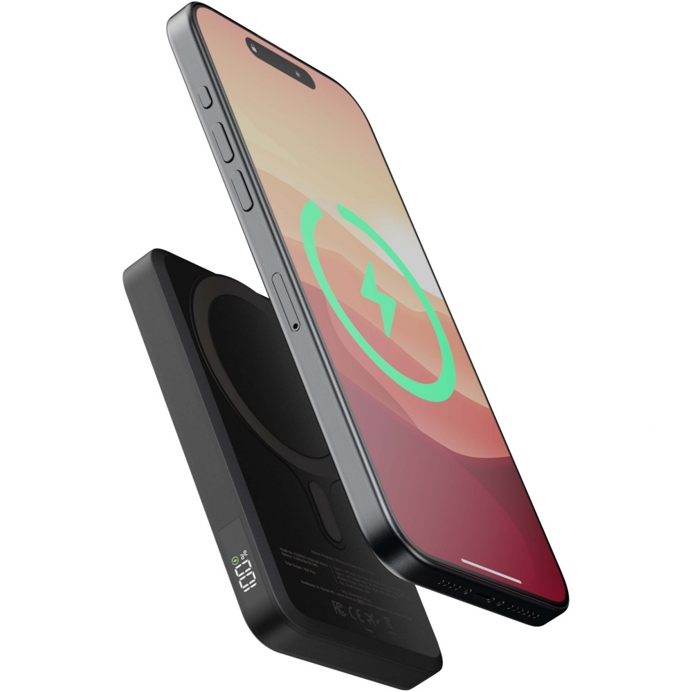 Logo trade promotional giveaways picture of: Xtorm FS5W051 5.000 mAh magnetic wireless power bank