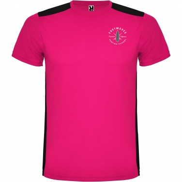 Logo trade promotional gift photo of: Detroit short sleeve kids sports t-shirt