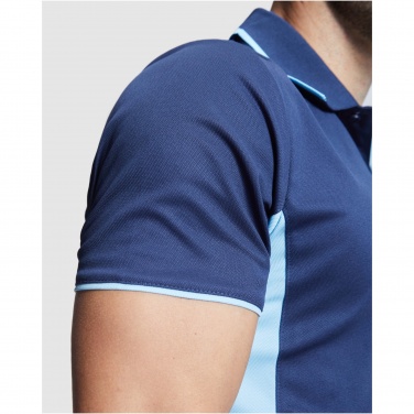 Logo trade promotional giveaways image of: Montmelo short sleeve unisex sports polo