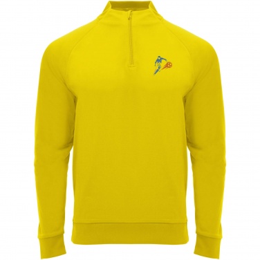 Logo trade promotional merchandise picture of: Epiro long sleeve unisex quarter zip sweatshirt