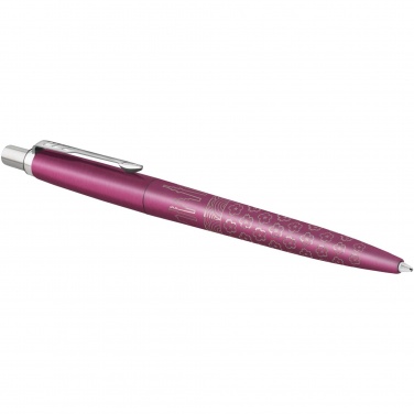Logo trade promotional products picture of: Parker Jotter SE Global Icons colour trim ballpoint pen
