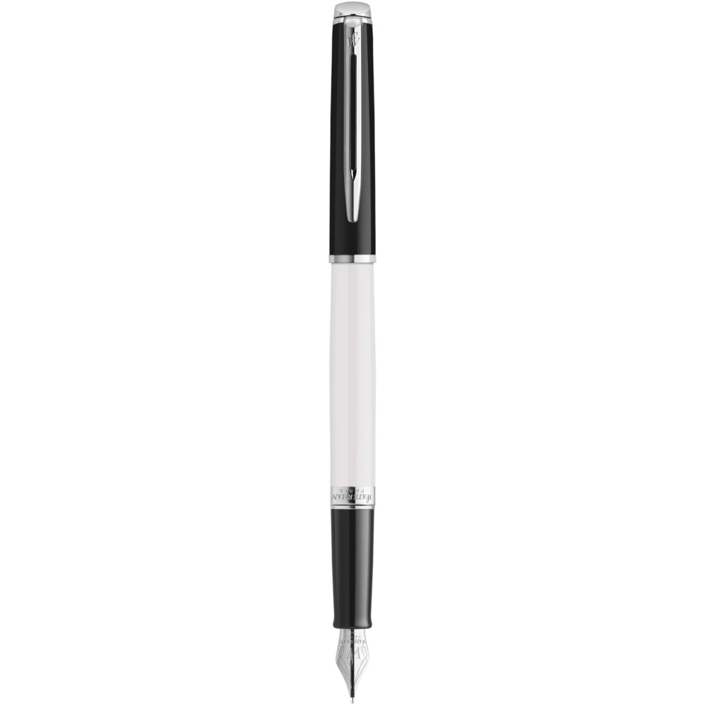 Logotrade advertising product image of: Hemisphere colour blocking fountain pen with palladium trim