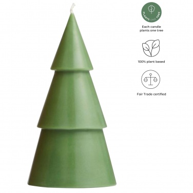 Logotrade business gift image of: Originalhome Xmas tree candle - L