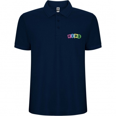 Logotrade promotional giveaway image of: Pegaso Premium short sleeve kids polo
