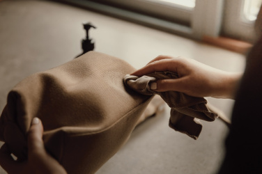 Logo trade promotional products picture of: VINGA Sloane toiletry bag RCS recycled polyester