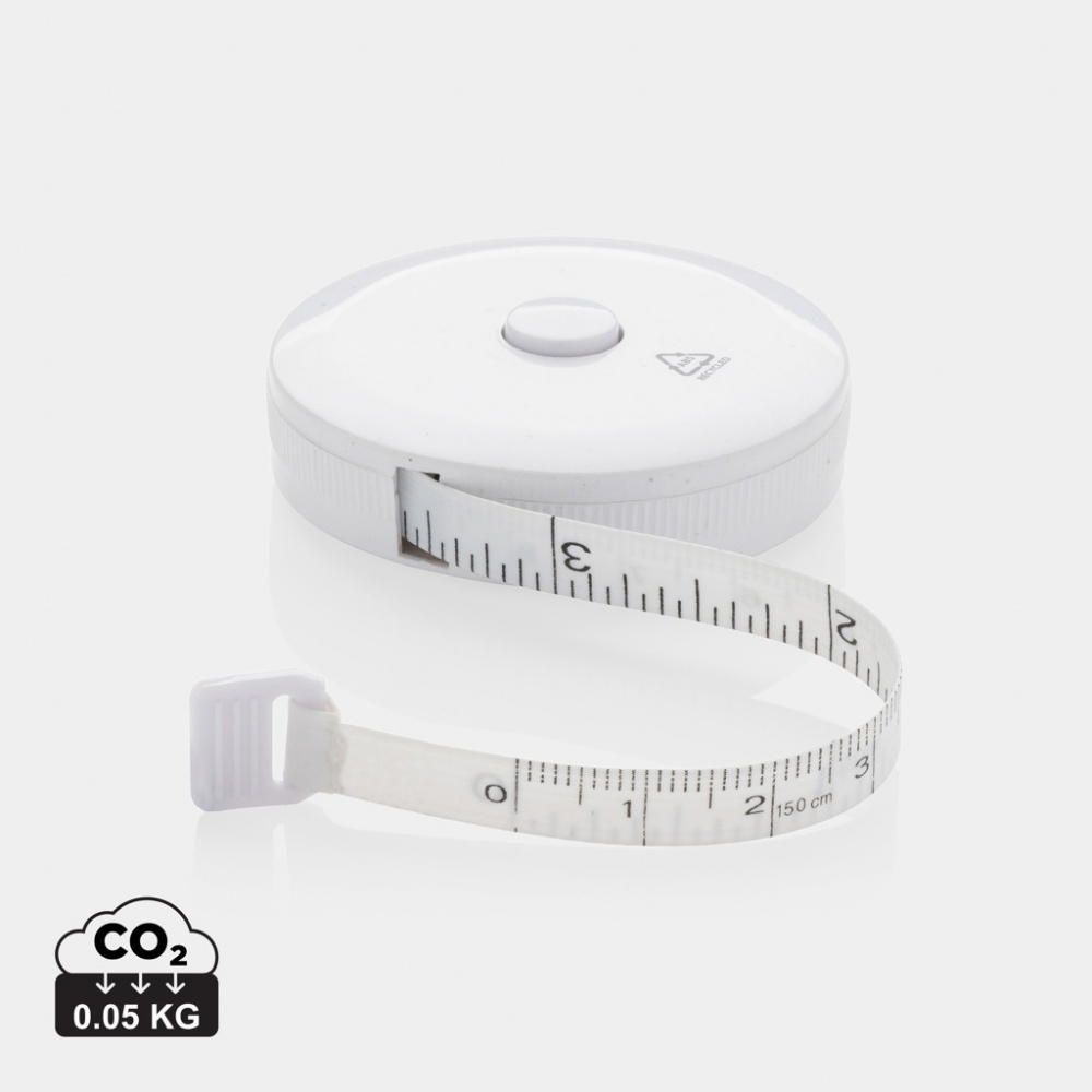 Logo trade promotional merchandise photo of: RCS recycled plastic tailor tape