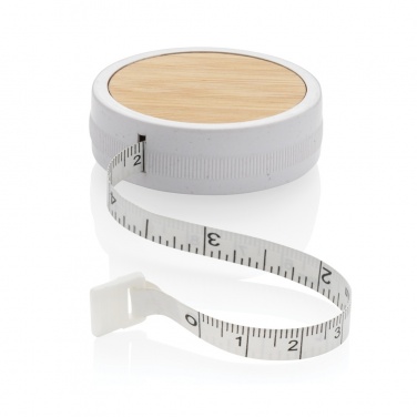 Logo trade promotional products picture of: RCS recycled plastic & bamboo tailor tape