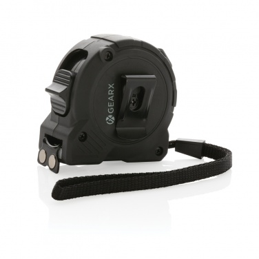 Logotrade corporate gift picture of: Gear X 5M measuring Tape with slow/fast retract function