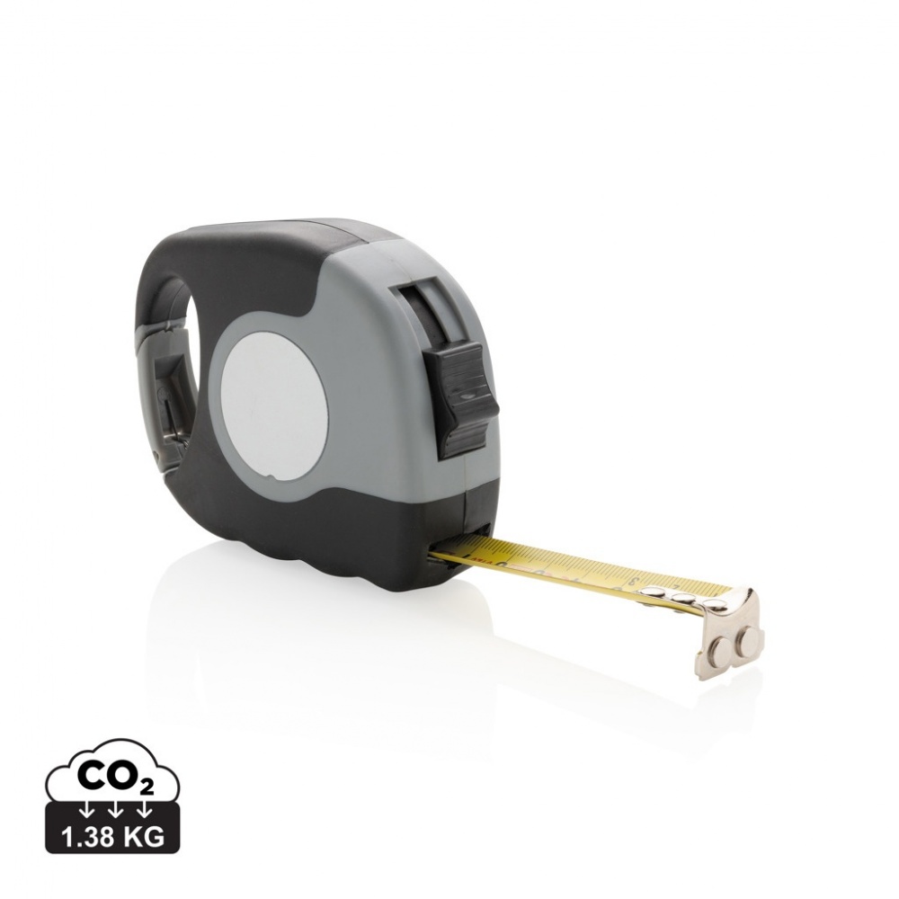 Logo trade promotional item photo of: Measuring tape with carabiner