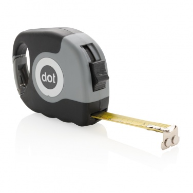 Logo trade corporate gifts picture of: Measuring tape with carabiner
