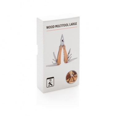 Logo trade promotional products picture of: Wood multitool