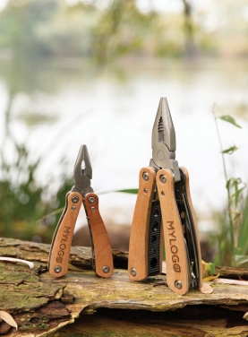 Logotrade promotional giveaway image of: Wood multitool mini