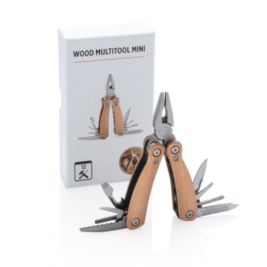 Logotrade promotional merchandise picture of: Wood multitool mini