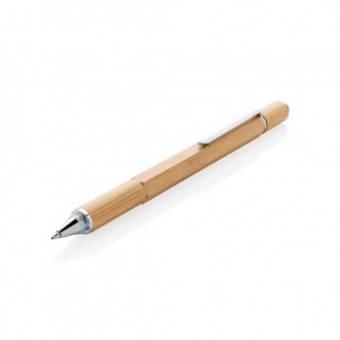 Logotrade business gift image of: Bamboo 5-in-1 toolpen