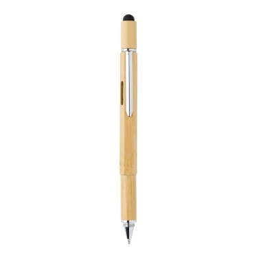 Logotrade business gifts photo of: Bamboo 5-in-1 toolpen