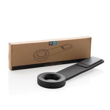 Logo trade promotional giveaways image of: DriveGrip RCS recycled plastic universal magnetic car holder
