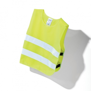 Logo trade promotional giveaway photo of: GRS recycled PET high-visibility safety vest 3-6 years