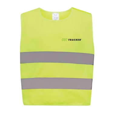 Logo trade promotional items picture of: GRS recycled PET high-visibility safety vest 3-6 years