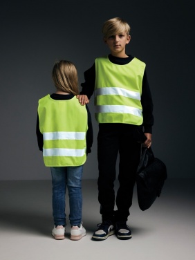 Logotrade advertising products photo of: GRS recycled PET high-visibility safety vest 3-6 years