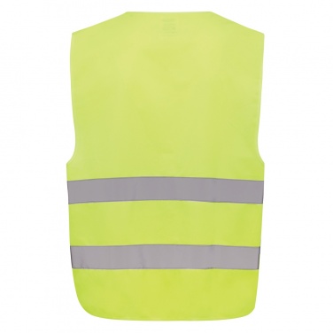 Logo trade promotional merchandise picture of: GRS recycled PET high-visibility safety vest