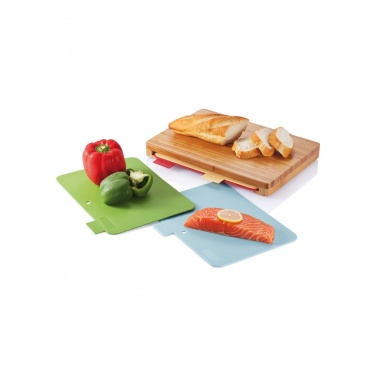 Logotrade promotional merchandise photo of: Cutting board with 4pcs hygienic boards