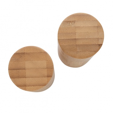 Logo trade advertising product photo of: Ukiyo bamboo salt and pepper mill set