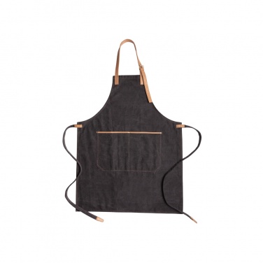 Logo trade promotional products image of: Deluxe canvas chef apron