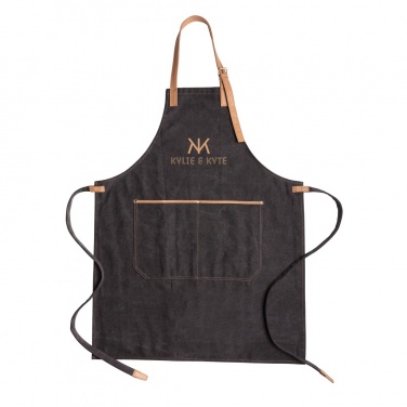 Logo trade promotional merchandise image of: Deluxe canvas chef apron