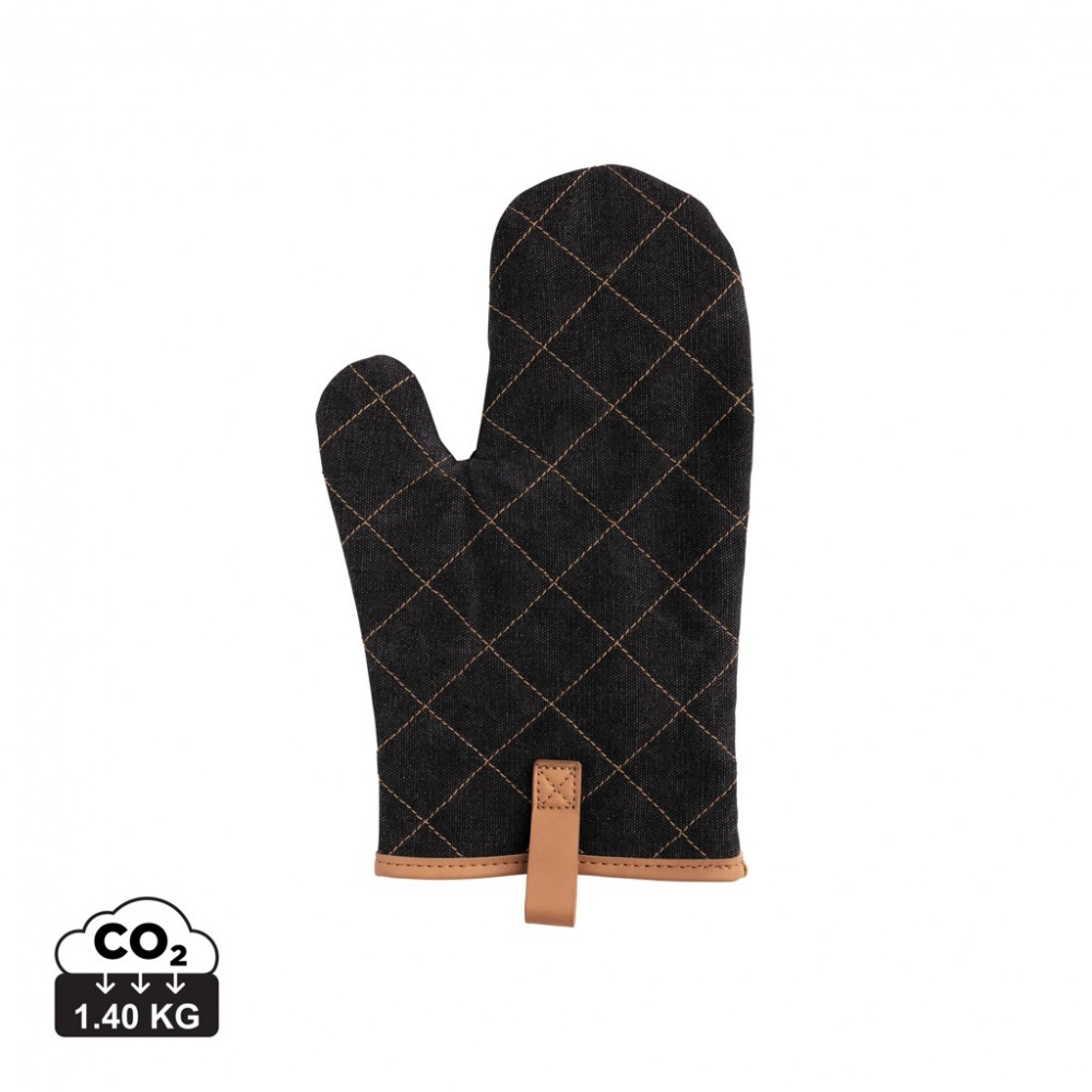 Logotrade promotional merchandise picture of: Deluxe canvas oven mitt
