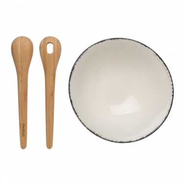 Logotrade promotional giveaways photo of: Ukiyo salad bowl with bamboo salad server