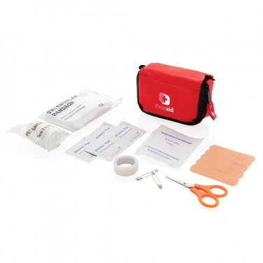 Logo trade corporate gifts image of: First aid set in pouch
