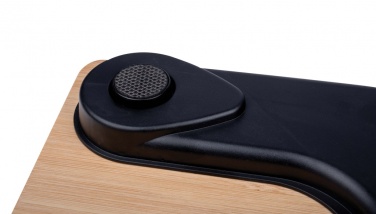 Logo trade business gifts image of: Grundig Bamboo Digital Body Scale