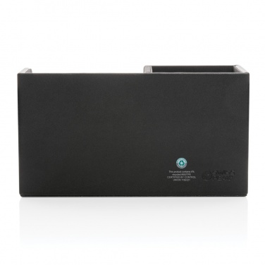 Logo trade promotional products image of: Swiss Peak RCS recycled PU Desk organiser