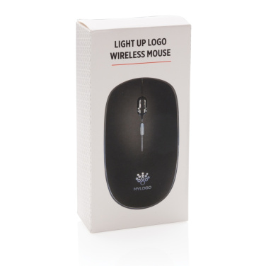 Logo trade promotional items picture of: Light up logo wireless mouse